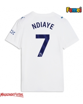 Manchester City Iliman Ndiaye #7 Tricou Fotbal Replică 2026-27 Femei Treilea